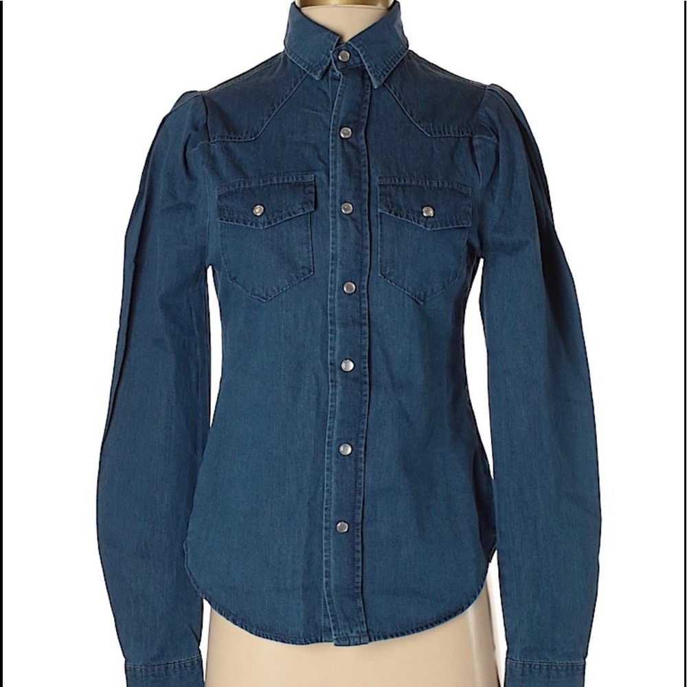 TORN by Ronny Kobo Denim Shirt NWOT